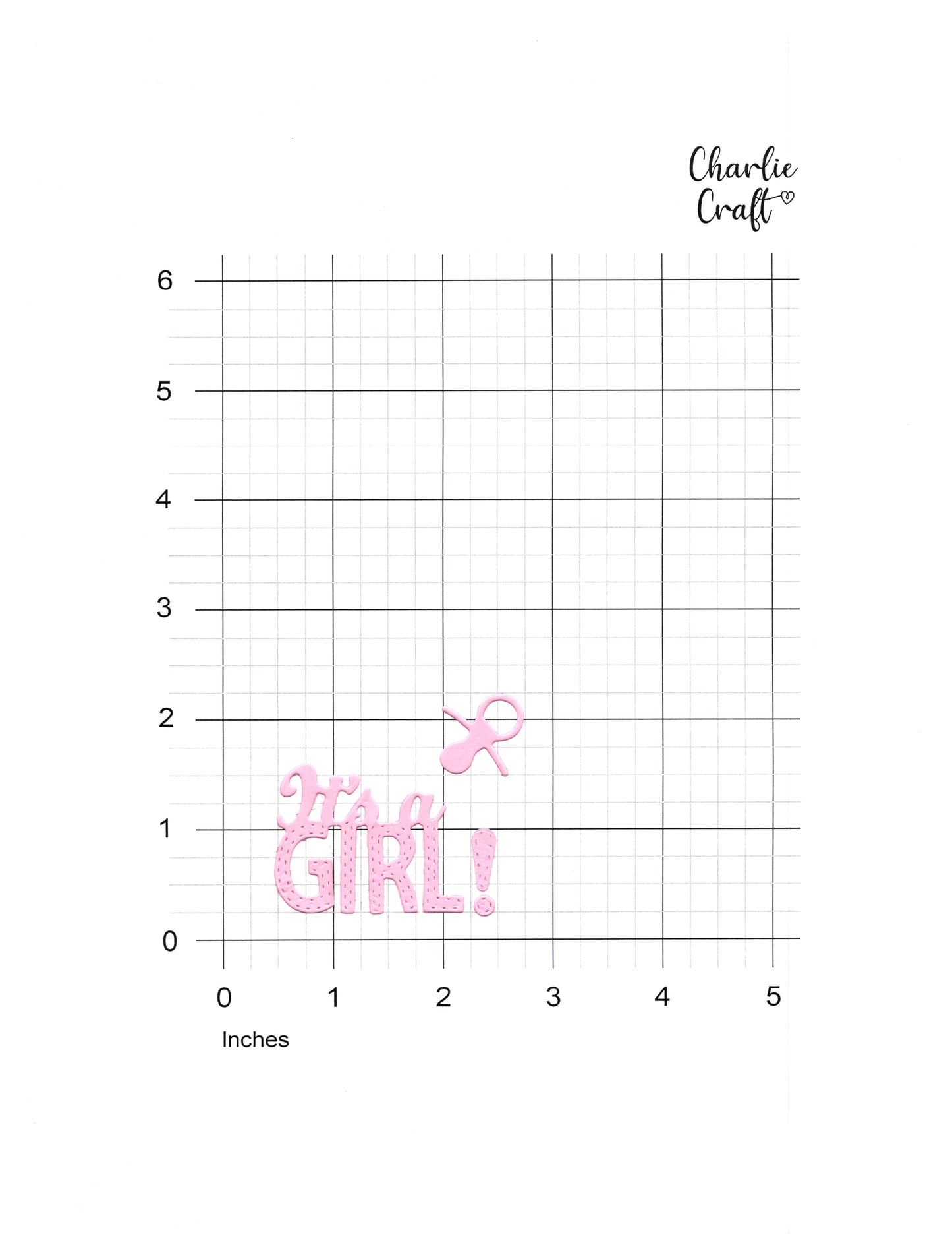 It's A Girl! - 4 piece set
