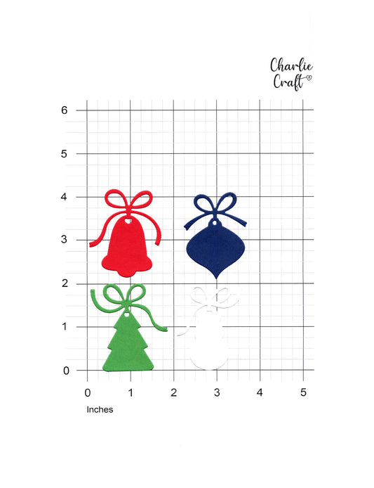 The 5 Ornaments - 5 Piece Set