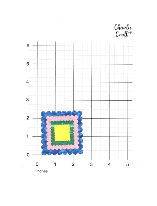 Four Squares - 4 piece set