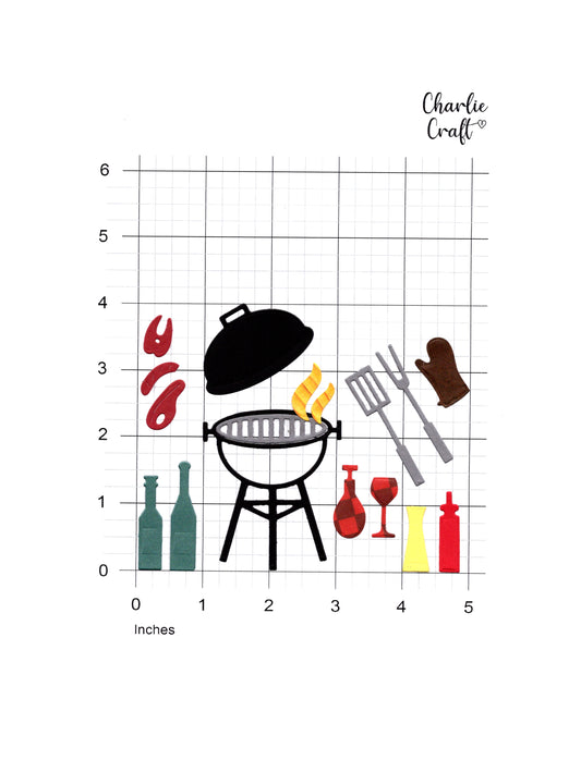 Summer Barbeque - 17 Piece Set