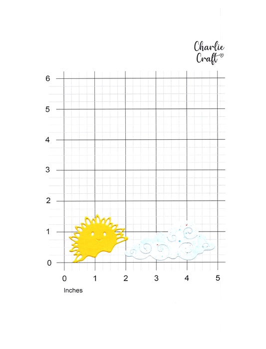 Sun and Cloud - 2 Piece Set