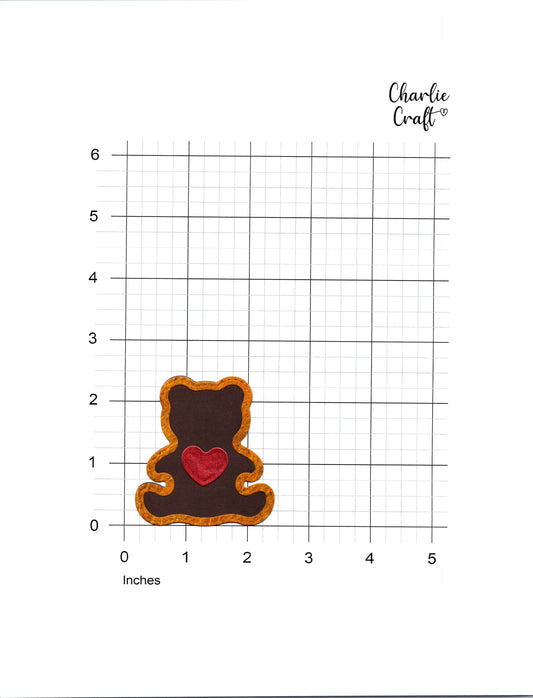 Layered Teddy Bear - 3 Piece Set