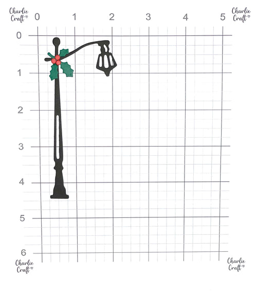 Christmas Street Lamp - 3 Piece Set
